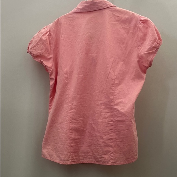 Pink Button-Up Top XS - Picture 6 of 8